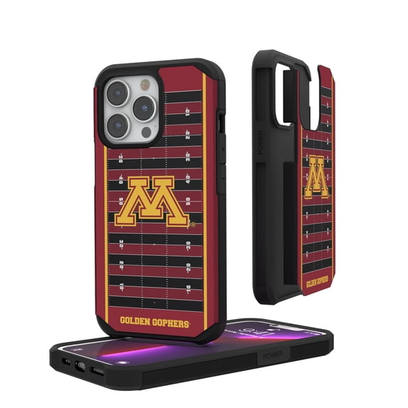 Keyscaper Minnesota Golden Gophers Solid iPhone Rugged Case