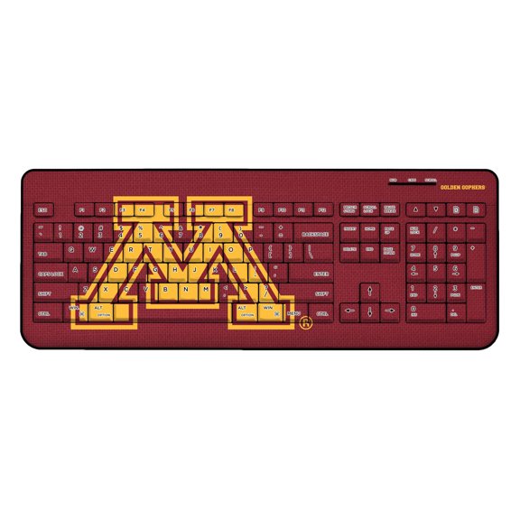 Keyscaper Minnesota Golden Gophers Wireless Keyboard