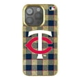 thumbnail image 1 of Keyscaper Minnesota Twins Plaid Bling iPhone Case, 1 of 1