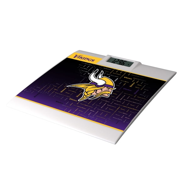 Keyscaper Minnesota Vikings Quadtile Design Digital Bathroom Scale