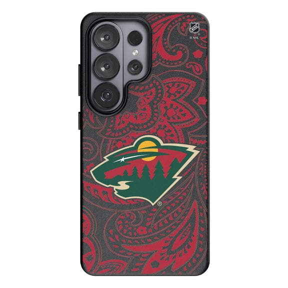 Keyscaper Minnesota Wild Paisley Galaxy Magnetic Bump Case