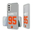 thumbnail image 1 of Keyscaper Myles Garrett Cleveland Browns Galaxy Clear Case, 1 of 1