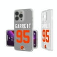 thumbnail image 1 of Keyscaper Myles Garrett Cleveland Browns iPhone Clear Case, 1 of 1