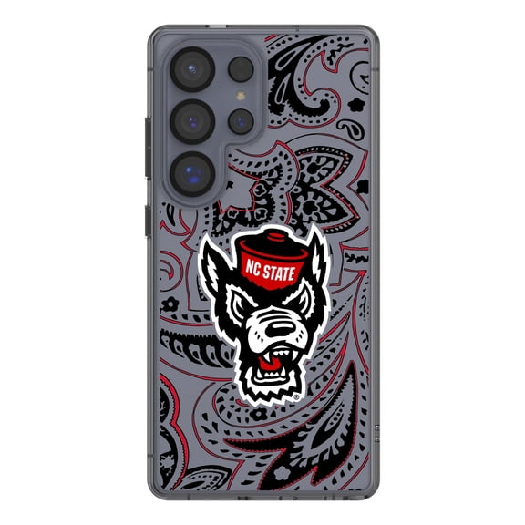 Keyscaper NC State Wolfpack Paisley Galaxy Clear Case