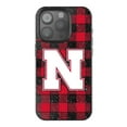 thumbnail image 1 of Keyscaper Nebraska Huskers Plaid Bling iPhone Case, 1 of 1