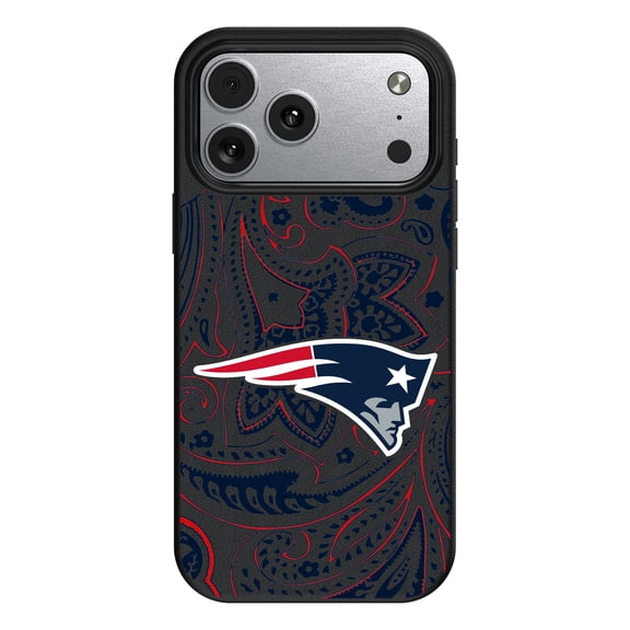 Keyscaper New England Patriots Paisley iPhone Magnetic Bump Case