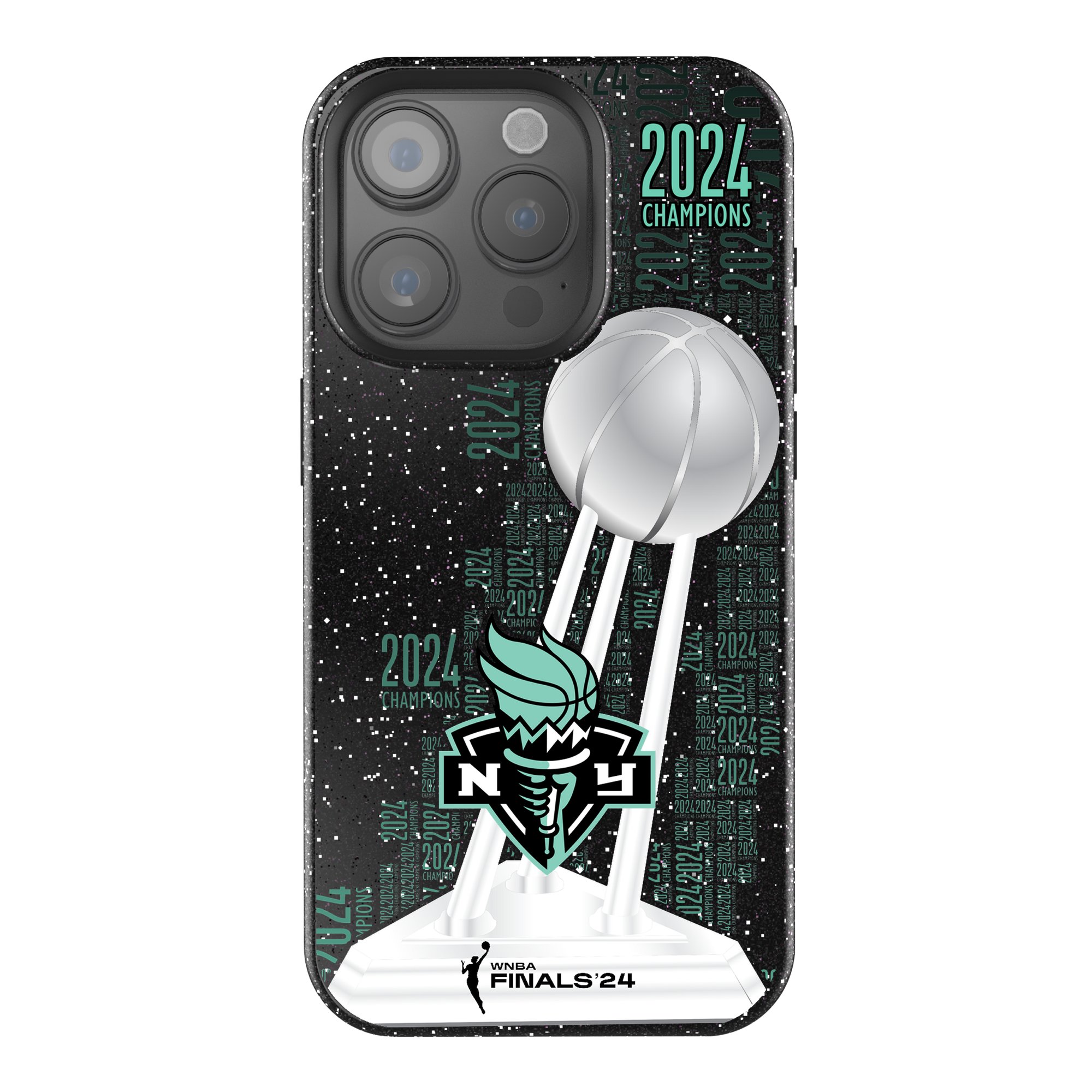 Wnba Phones Keyscaper New York Liberty 2024 WNBA Finals Champions Bling iPhone Case ...