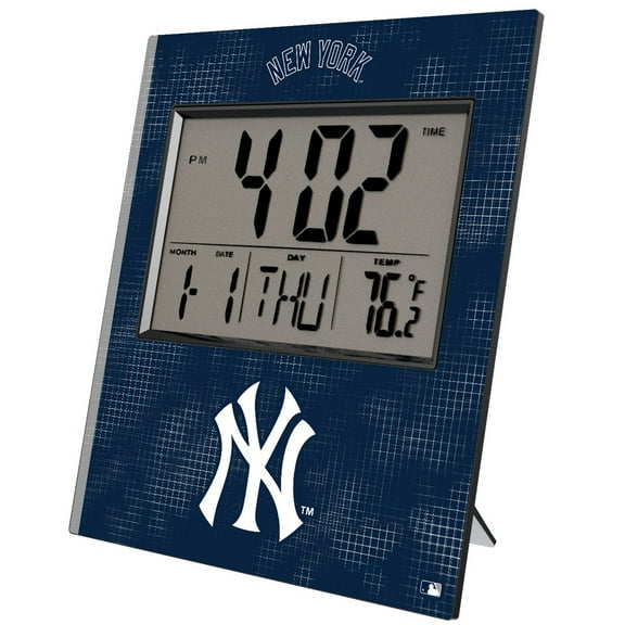 Keyscaper New York Yankees Digital Desk Clock