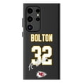 thumbnail image 1 of Keyscaper Nick Bolton Black Kansas City Chiefs Galaxy Magnetic Bump Case, 1 of 7