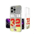 thumbnail image 1 of Keyscaper Nick Bolton Kansas City Chiefs iPhone Glitter Phone Case, 1 of 1