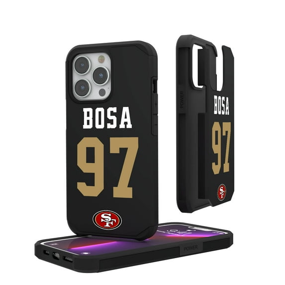 Keyscaper Nick Bosa San Francisco 49ers iPhone Rugged Case