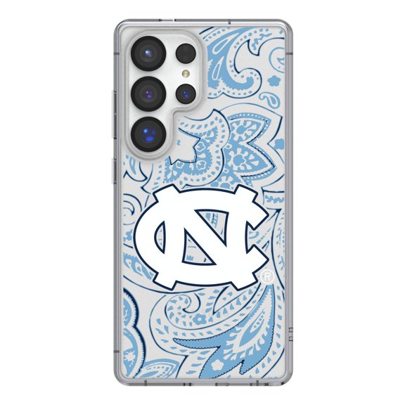 Keyscaper North Carolina Tar Heels Paisley Galaxy Clear Case