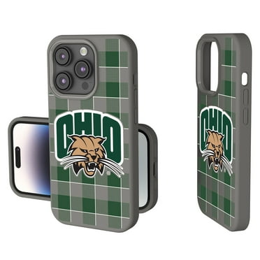 Keyscaper Ohio Bobcats Plaid Soft Touch iPhone Case
