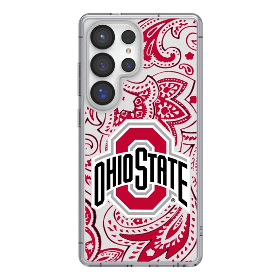 Keyscaper Ohio State Buckeyes Paisley Galaxy Clear Case