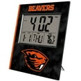 thumbnail image 1 of Keyscaper Oregon State Beavers Cross Hatch Digital Desk Clock, 1 of 2