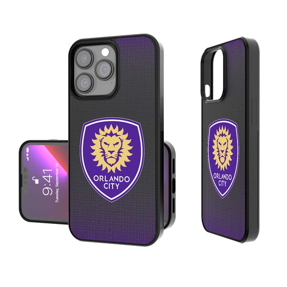 Keyscaper Orlando City SC Linen Logo iPhone Bump Case