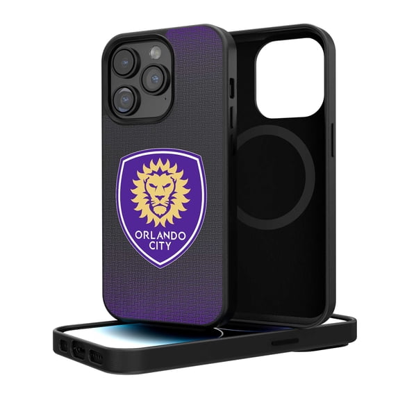Keyscaper Orlando City SC Linen Logo iPhone Magnetic Bump Case