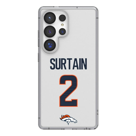 Keyscaper Patrick Surtain II Denver Broncos Galaxy Clear Case
