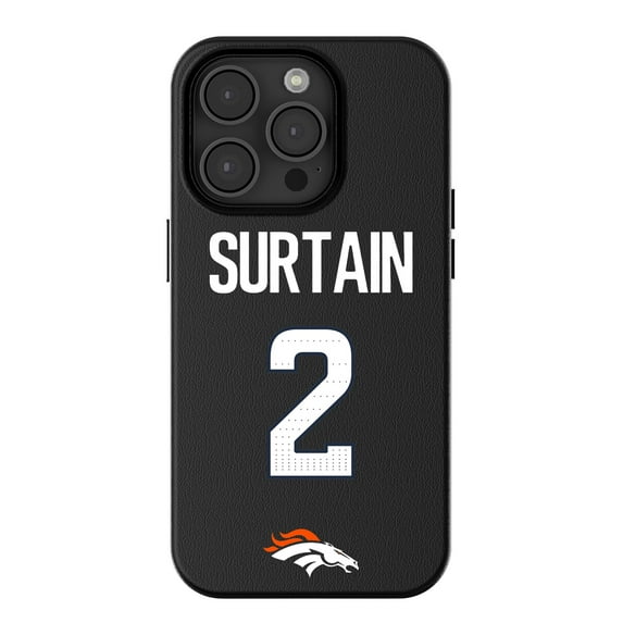 Keyscaper Patrick Surtain II Denver Broncos iPhone Magnetic Bump Case