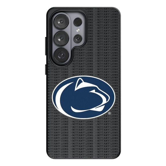 Keyscaper Penn State Nittany Lions Text Backdrop Galaxy Magnetic Bump Case