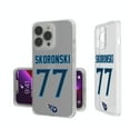 thumbnail image 1 of Keyscaper Peter Skoronski Tennessee Titans iPhone Clear Case, 1 of 6