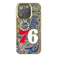 thumbnail image 1 of Keyscaper Philadelphia 76ers Paisley Bling iPhone Case, 1 of 1