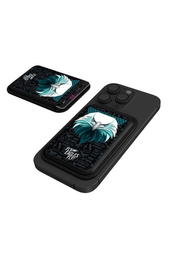 Philadelphia Eagles Illustrated Magnetic Phone Credit Card Wallet