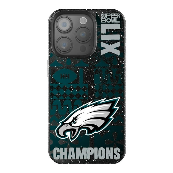 Keyscaper Philadelphia Eagles Super Bowl LIX Champions iPhone Bling Case