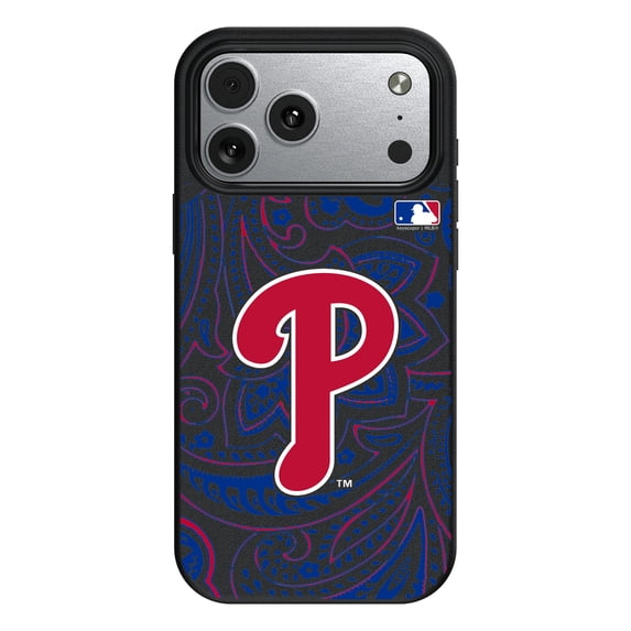 Keyscaper Philadelphia Phillies Paisley iPhone Magnetic Bump Case