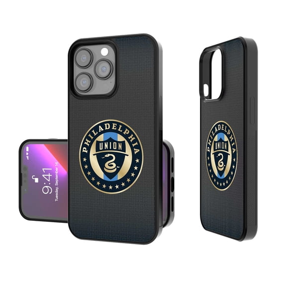 Keyscaper Philadelphia Union Linen Logo iPhone Bump Case