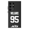 thumbnail image 1 of Keyscaper Quinnen Williams Black New York Jets Galaxy Magnetic Bump Case, 1 of 7