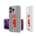 thumbnail image 1 of Keyscaper Rashee Rice Kansas City Chiefs iPhone Clear Case, 1 of 6