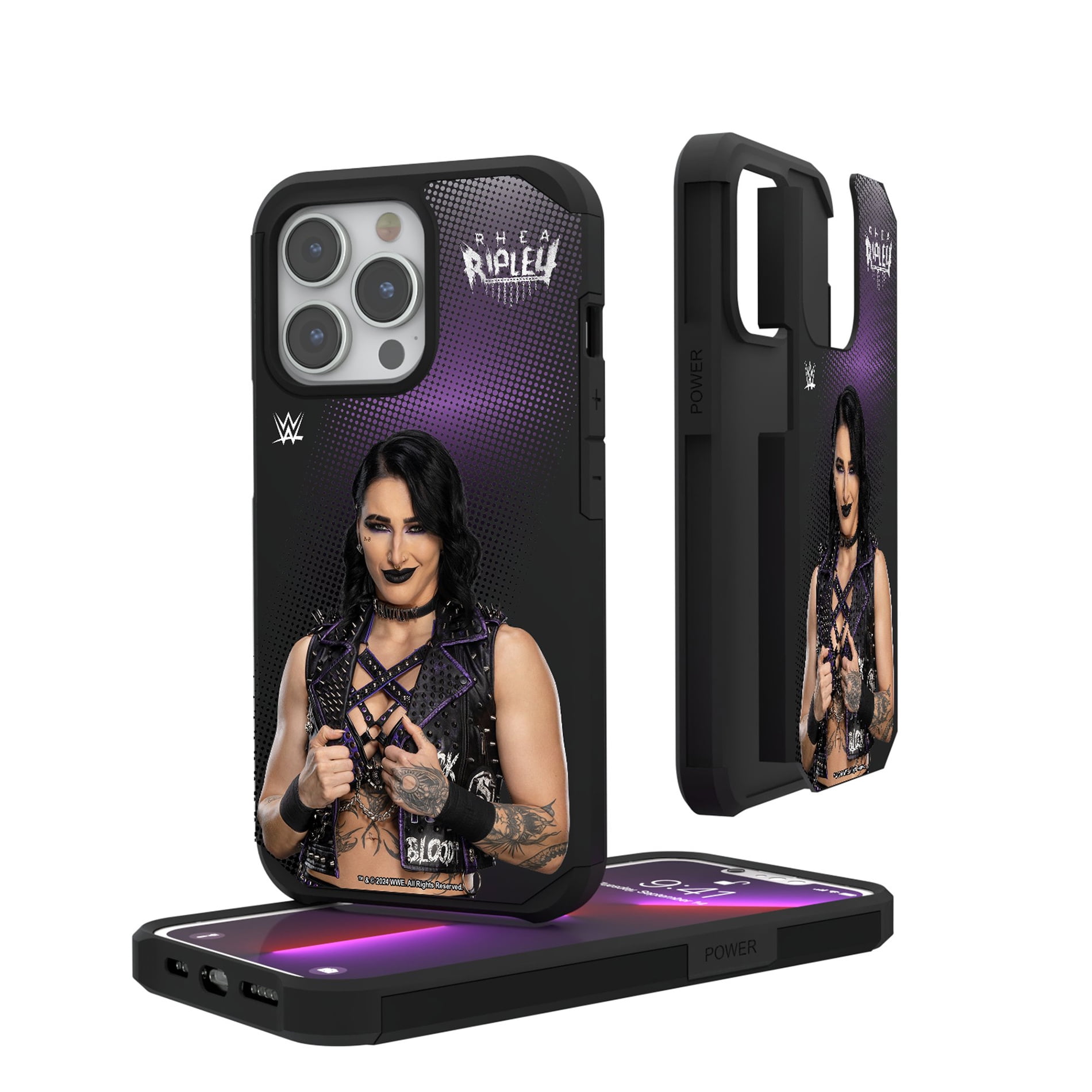 Keyscaper Rhea Ripley WWE Nightmare Superstar iPhone Rugged Case Keyscaper Rhea Ripley WWE Nightmare Superstar iPhone Rugged Case