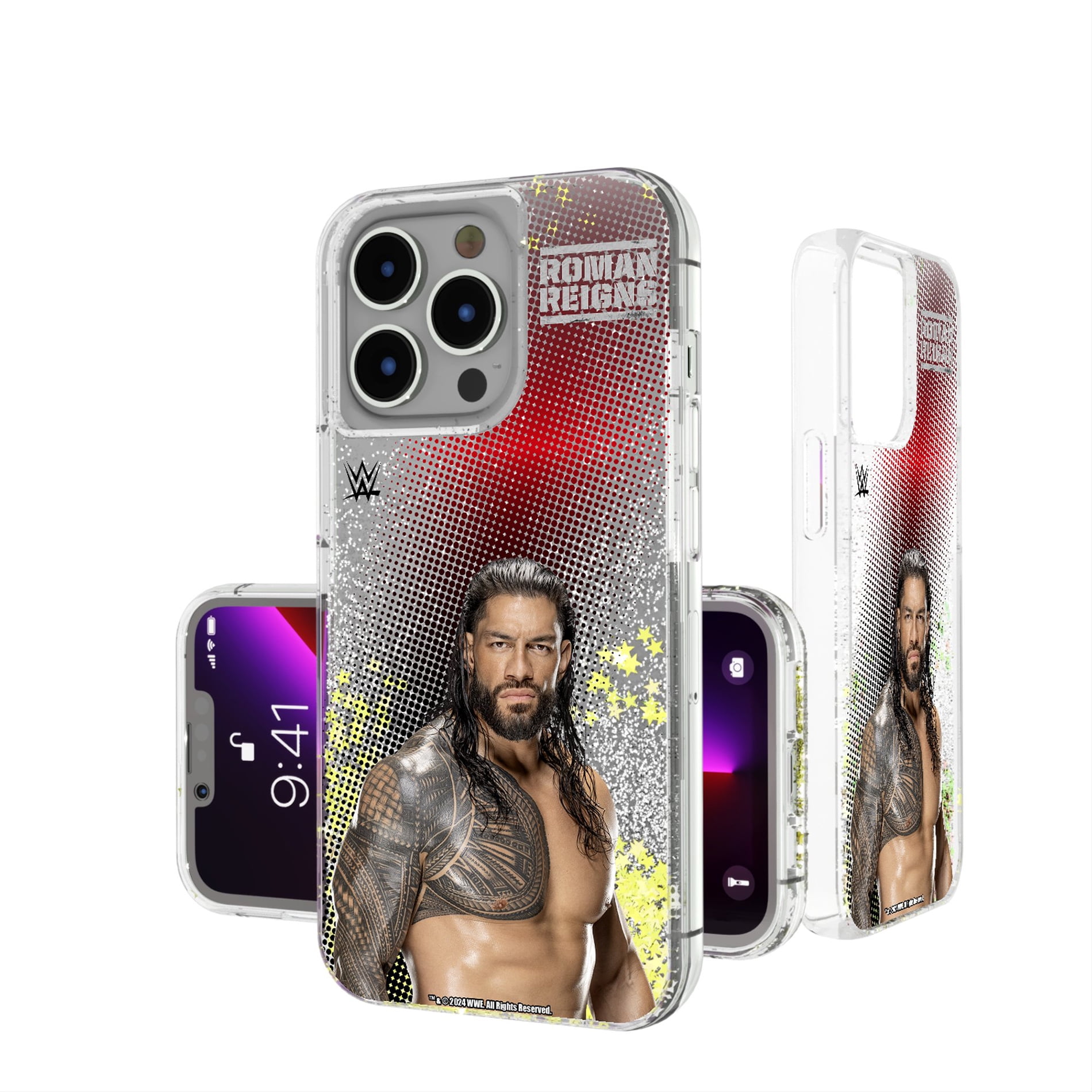 Keyscaper Roman Reigns WWE Superstar iPhone Glitter Case - Walmart.com