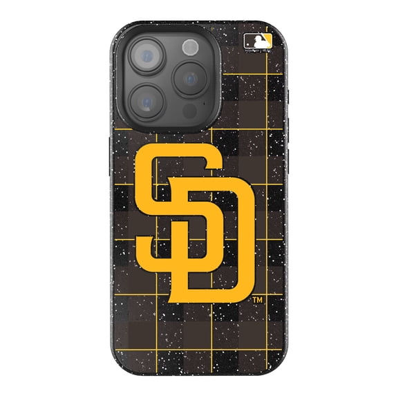 Keyscaper San Diego Padres Plaid Bling iPhone Case