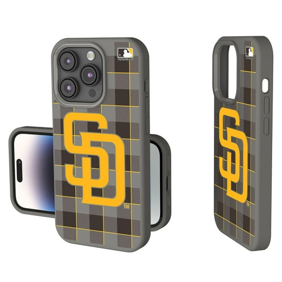 Keyscaper San Diego Padres Plaid Soft Touch iPhone Case