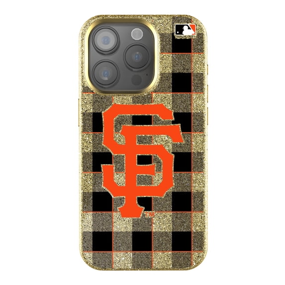 Keyscaper San Francisco Giants Plaid Bling iPhone Case