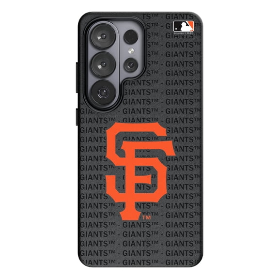 Keyscaper San Francisco Giants Text Backdrop Galaxy Magnetic Bump Case
