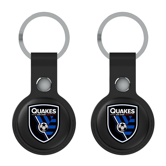 Keyscaper San Jose Earthquakes Two-Pack Insignia AirTag Holders