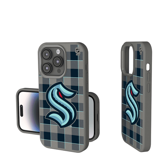 Keyscaper Seattle Kraken Plaid Soft Touch iPhone Case