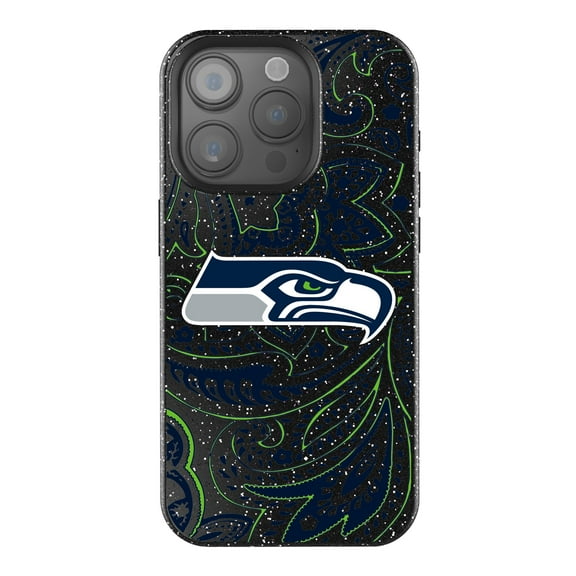 Keyscaper Seattle Seahawks Paisley Bling iPhone Case