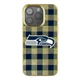 thumbnail image 1 of Keyscaper Seattle Seahawks Plaid Bling iPhone Case, 1 of 1