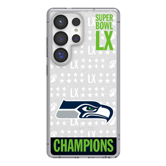 Keyscaper Seattle Seahawks Super Bowl LX Champions Galaxy Clear Case
