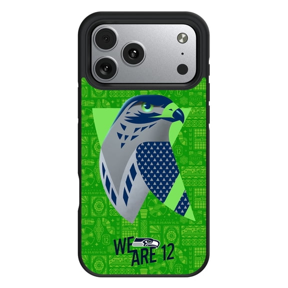Keyscaper  Seattle Seahawks  Bump Case with 8.2ft Drop Protection
