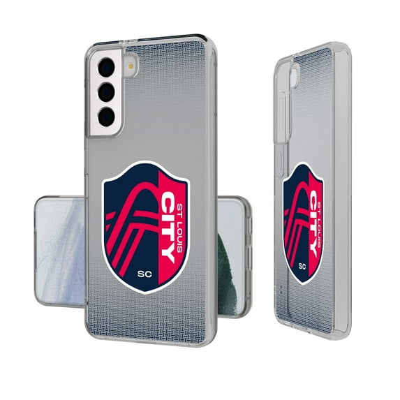 Keyscaper St. Louis City SC Linen Logo Galaxy Clear Case