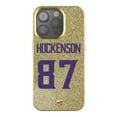 thumbnail image 1 of Keyscaper T.J. Hockenson Gold Minnesota Vikings Bling iPhone Case, 1 of 1