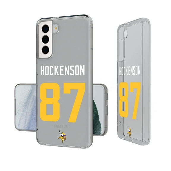 Keyscaper T.J. Hockenson Minnesota Vikings Galaxy Clear Case
