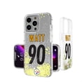 thumbnail image 1 of Keyscaper T.J. Watt Pittsburgh Steelers iPhone Glitter Phone Case, 1 of 1