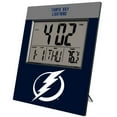 thumbnail image 1 of Keyscaper Tampa Bay Lightning Color Block Digital Desk Clock, 1 of 2
