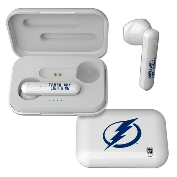 Keyscaper Tampa Bay Lightning Wireless TWS Insignia Design Earbuds